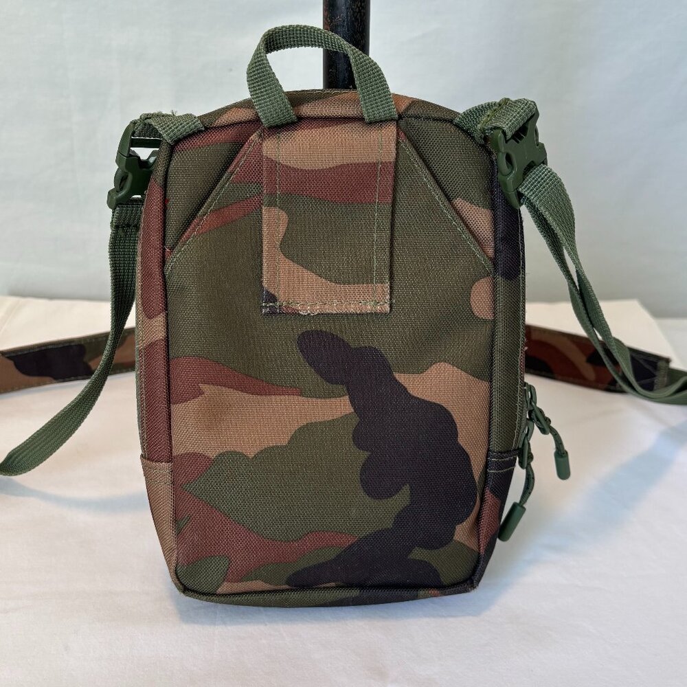 Herschel Sinclair Small crossbody Bag and coin/card wallet in Army Green, camo - Picture 4 of 15